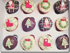 Xmas cupcakes