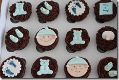 Babyshower Cupcakes Feb 2013