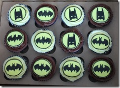 Batman Cupcakes